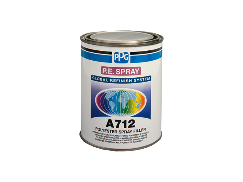 Mastic polyester pistolable